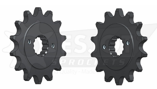 Couronne acier RFE Noire pour Triumph 400 (Scrambler / Speed 2024-2026) - SUPERSPROX - Pas 520 43 dents