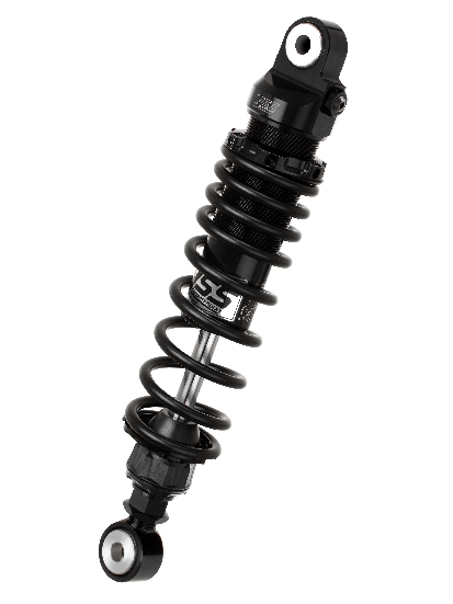 Amortisseur double - Royal Enfield 650 SUPER METEOR 650 ABS E5 (2024/2025) - YSS GAS TOP LINE BLACK EDITION